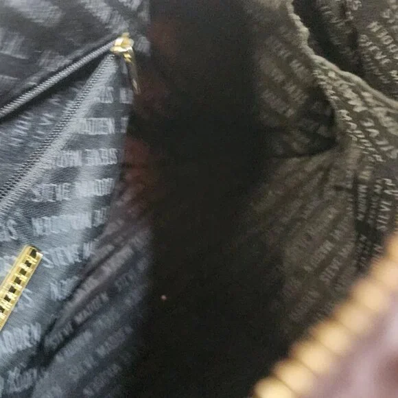 Steve Madden Tan/Brown Satchel Handbag - Picture 10 of 12